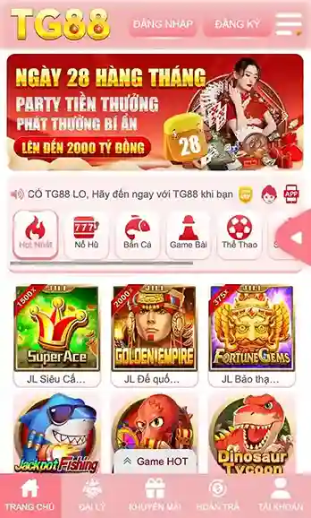 Tải TG88 app để không bỏ lỡ cơ hội chiến thắng